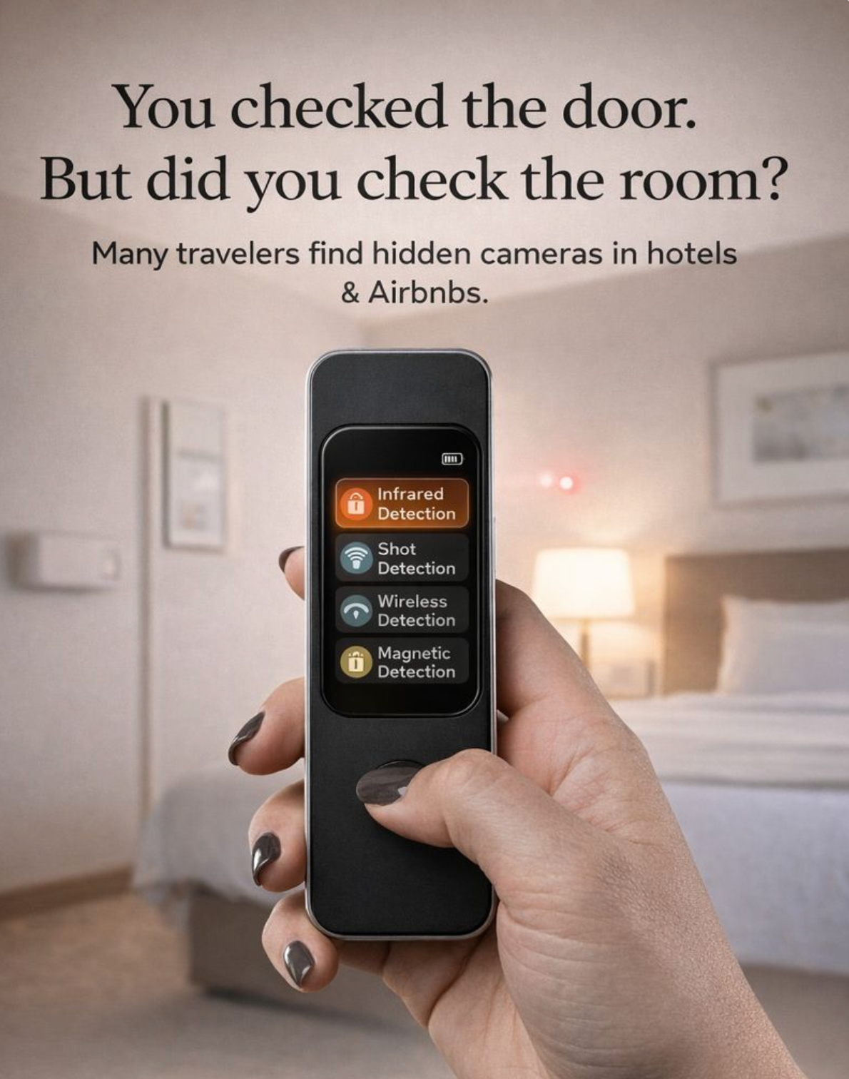 How To Detect Hidden Cameras In A Hotel Room (Step-By-Step Guide)